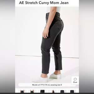 AE Curvy Mom Jeans